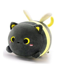 Almohada de Peluche Gato Abeja LSYDCARM 20 cm Suave