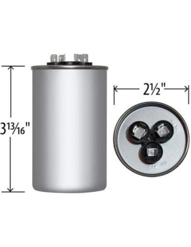 Capacitor Doble Función Mars 70+5x370/440VAC 11.11cm
