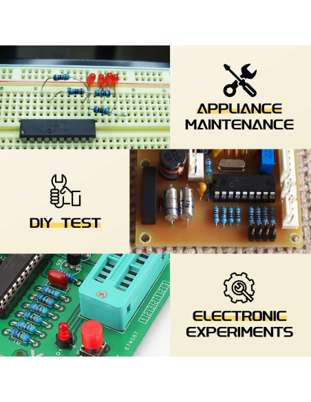 Kit de Resistores de Película Metálica Upvivi 500pcs 1/4W 1%
