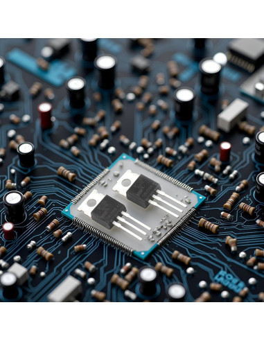 10 Piezas Triac Tiristor BT136-600D TO-220 4A 600V Negro