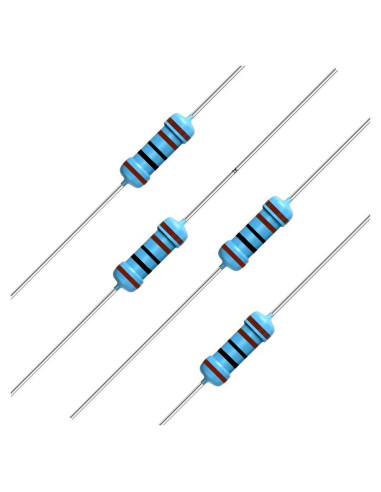 100 Resistencias 1K ohm 1/4W Tolerancia 1% California JOS
