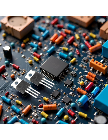 10 Piezas Triac Tiristor BT136-600D TO-220 4A 600V Negro