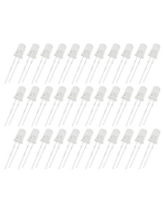 1000 Diodos LED Blanco 5mm JEBHANNE para Proyectos