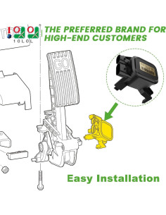 Potenciómetro de Aceleración MCOR 4 10L0L para Club Car 2012+ 2