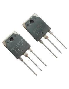 Transistor Darlington PNP NPN 150V 10A 15W Bridgold 2pcs