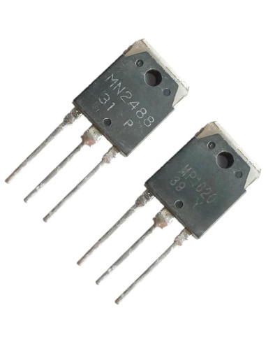 Transistor Darlington PNP NPN 150V 10A 15W Bridgold 2pcs