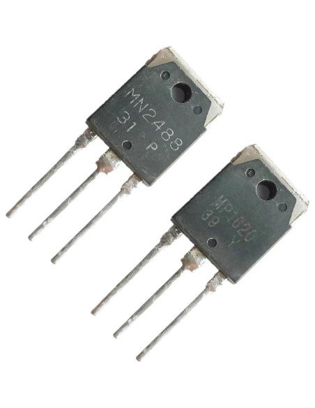 Transistor Darlington PNP NPN 150V 10A 15W Bridgold 2pcs