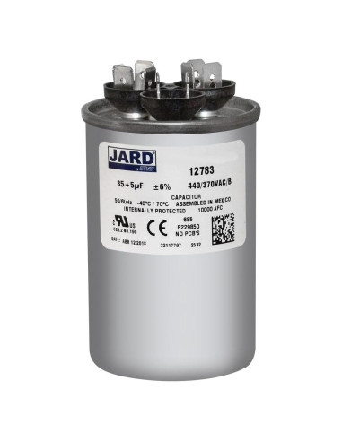Capacitor Redondo MARS 12783 35+5 UF 440V 50/60Hz