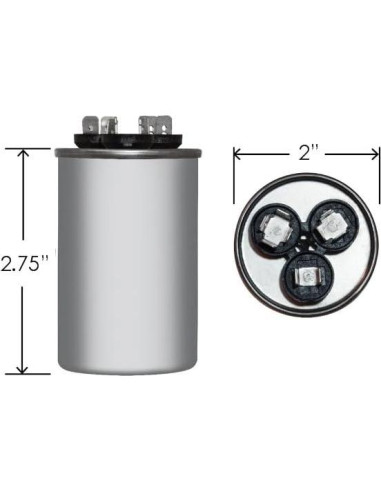Capacitor Redondo MARS 12783 35+5 UF 440V 50/60Hz