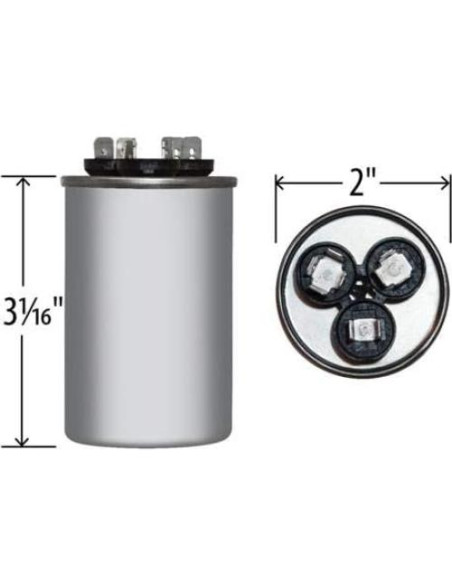 Capacitor Redondo MARS 12783 35+5 UF 440V 50/60Hz Capacitor Redondo MARS 12783 35+5 UF 440V 50/60Hz