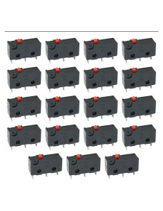 15 Interruptores de Límite Miniatura KW12-A - Botón Instantáneo