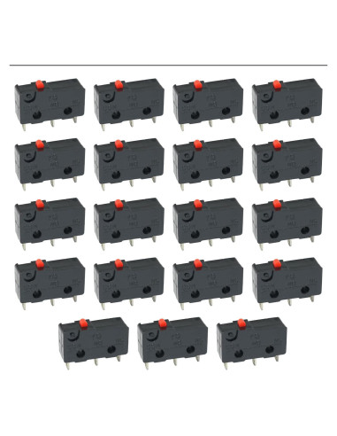 15 Interruptores de Límite Miniatura KW12-A - Botón Instantáneo