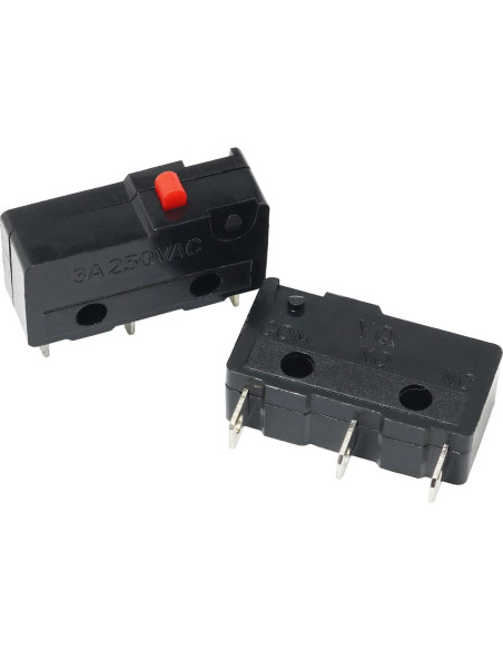 15 Interruptores de Límite Miniatura KW12-A - Botón Instantáneo