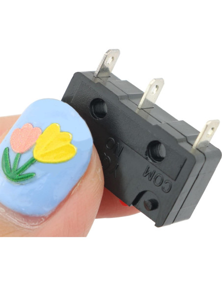 15 Interruptores de Límite Miniatura KW12-A - Botón Instantáneo