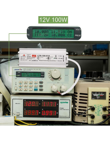 Controlador LED 100W IP67 12V CC Adaptador de Transformador