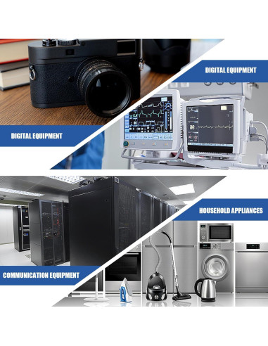 Kit de Inductores Magnéticos Toroidales Glarks 24pcs 5-40MH