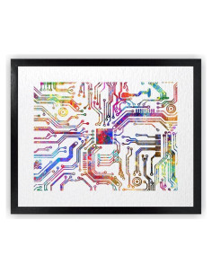 Póster Acuarela Dignovel Studios 28x36 cm Arte Original