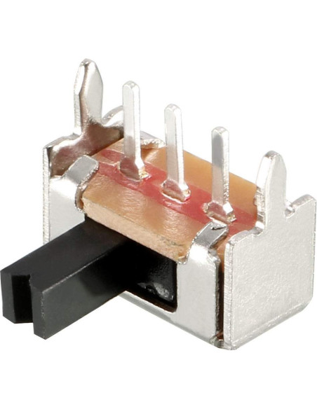 Interruptor Deslizante 3mm uxcell 20 Pcs 1P2T Retención