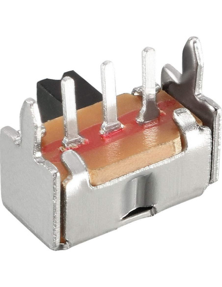 Interruptor Deslizante 3mm uxcell 20 Pcs 1P2T Retención