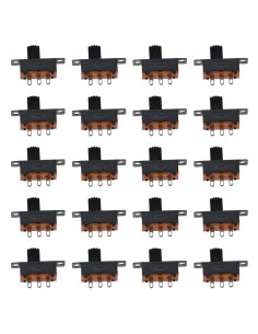 Interruptores deslizantes verticales AllGIFT 20pcs 50V 0.5A