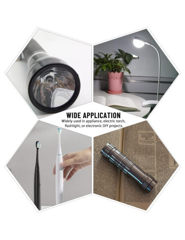 WMYCONGCONG 40 Piezas Interruptor Botón Pulsador Mini 30V 1A