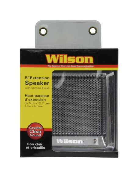 Altavoz de Extensión Wilson 12.7 cm Cromo 10W para Camión/SUV