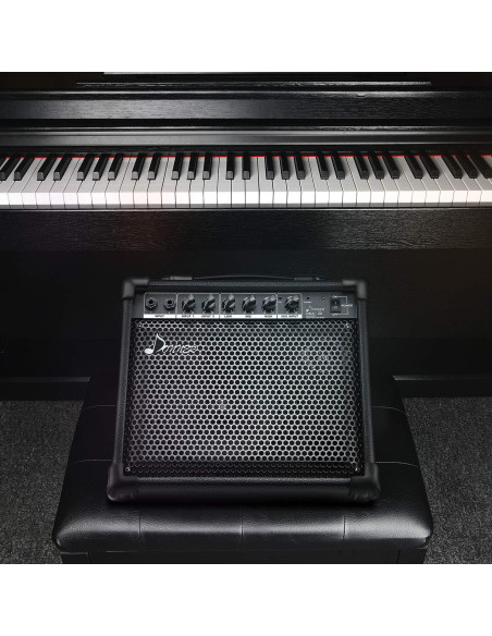 Amplificador de Teclado Donner DKA-20 20W con Aux y 2 Canales