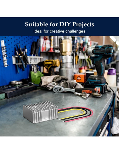 Regulador de Voltaje 24V EKYLIN 4A Estabilizador DC para Coche