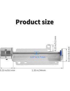 Motor Paso a Paso 2 Pcs BJ02 DC 3V 43mm Precisión DIY 2