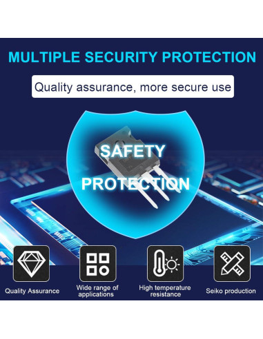 Transistores MOSFET DAOKAI IRFP460 500V 20A N-Canal (6 pcs)