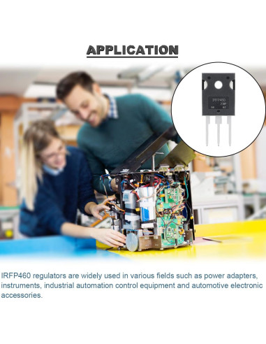 Transistores MOSFET DAOKAI IRFP460 500V 20A N-Canal (6 pcs)