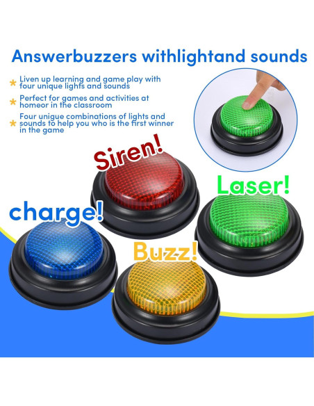 Conjunto de 8 Timbres Interactivos SHANTOU KELEZHI 0.67 kg