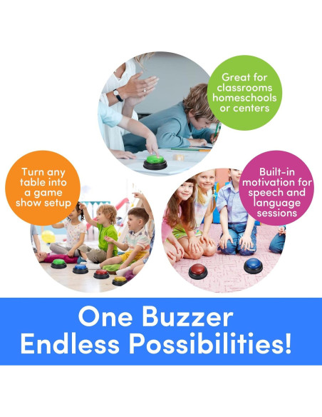 Conjunto de 8 Timbres Interactivos SHANTOU KELEZHI 0.67 kg