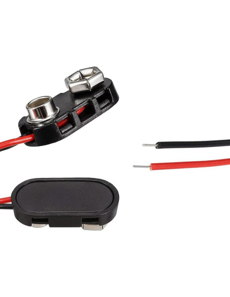 Alarma Electrónica Piezo 110dB ShangHJ 6 Pcs + Clip 9V