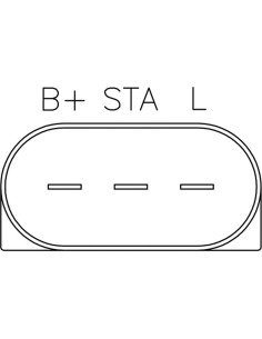 Regulador de Voltaje OEG Parts 12V para Ford B800 95-98 2