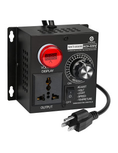 Controlador de Velocidad Variable AC SDRGEEK 4000W 15A 220V