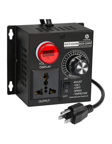 Controlador de Velocidad Variable AC SDRGEEK 4000W 15A 220V