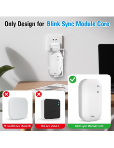 Soporte de Pared para Módulo Blink Core SIBADA - Compacto y Seguro 2