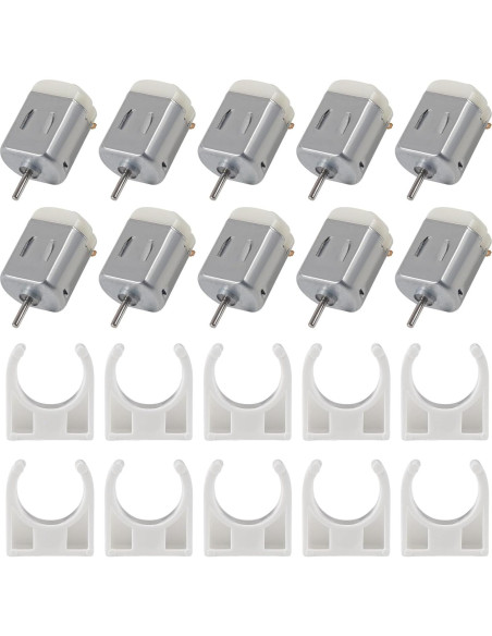 Kit de 20 Motores DC 130 DWEII 3V-12V 25000 RPM para Juguetes