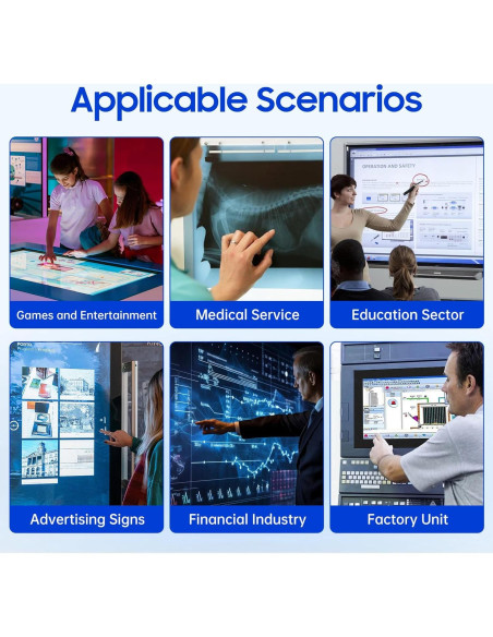 Marco Táctil Infrarrojo 32 Pulgadas Etrend 20 Puntos USB