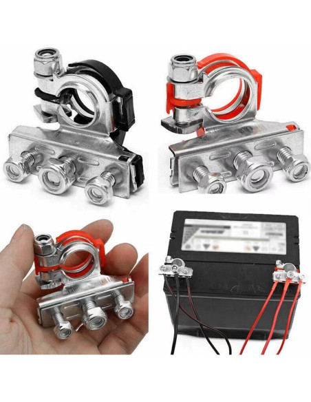 Terminales de Conexión de Batería 12V Cannonfish 2 Pcs