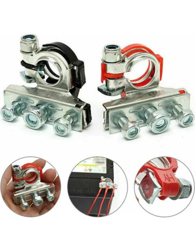 Terminales de Conexión de Batería 12V Cannonfish 2 Pcs