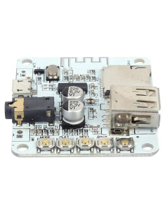 Placa Receptora Bluetooth USB 5V Walfront - MP3, WMA, WAV, FLAC, APE
