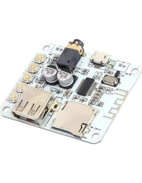 Placa Receptora Bluetooth USB 5V Walfront - MP3, WMA, WAV, FLAC, APE