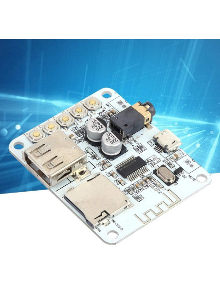 Placa Receptora Bluetooth USB 5V Walfront - MP3, WMA, WAV, FLAC, APE