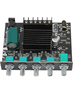 Placa Amplificador Estéreo Digital ZK-MT21 Bluetooth 2.1 50W 2