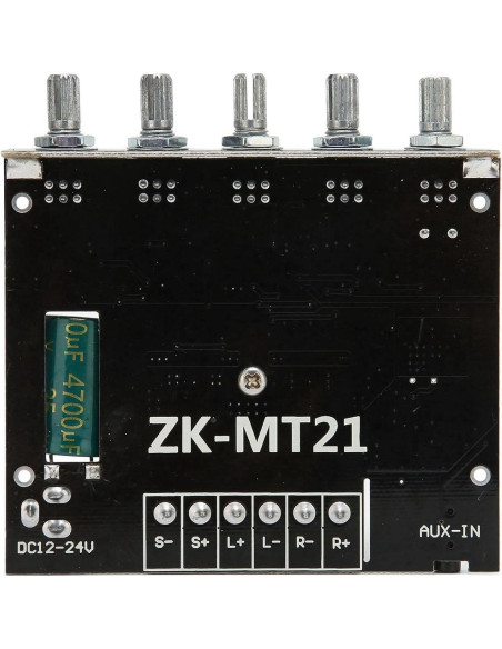 Placa Amplificador Estéreo Digital ZK-MT21 Bluetooth 2.1 50W