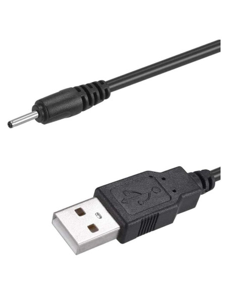 Cable USB a DC 2.0mm RUITEXUN 1m 5V para Dispositivos Electrónicos