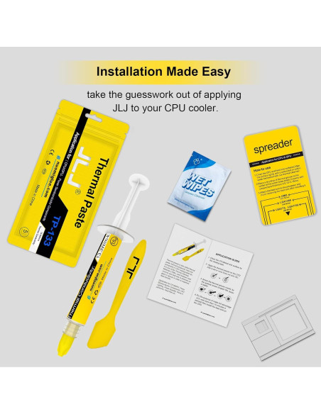 Pasta Térmica JLJ 1.5g Alta Conductividad para CPU y GPU