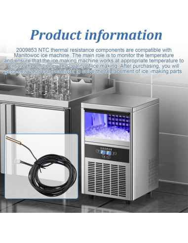 Termistor NTC 2009853 para Máquina de Hielo Manitowoc